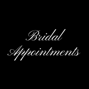 Bridal Appointments