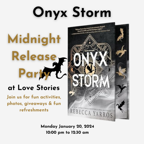 Onyx Storm by Rebecca Yarros Midnight Release Party