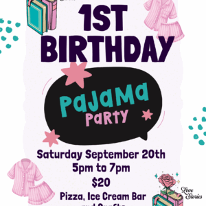 Love Stories Turns One Pajama Party!